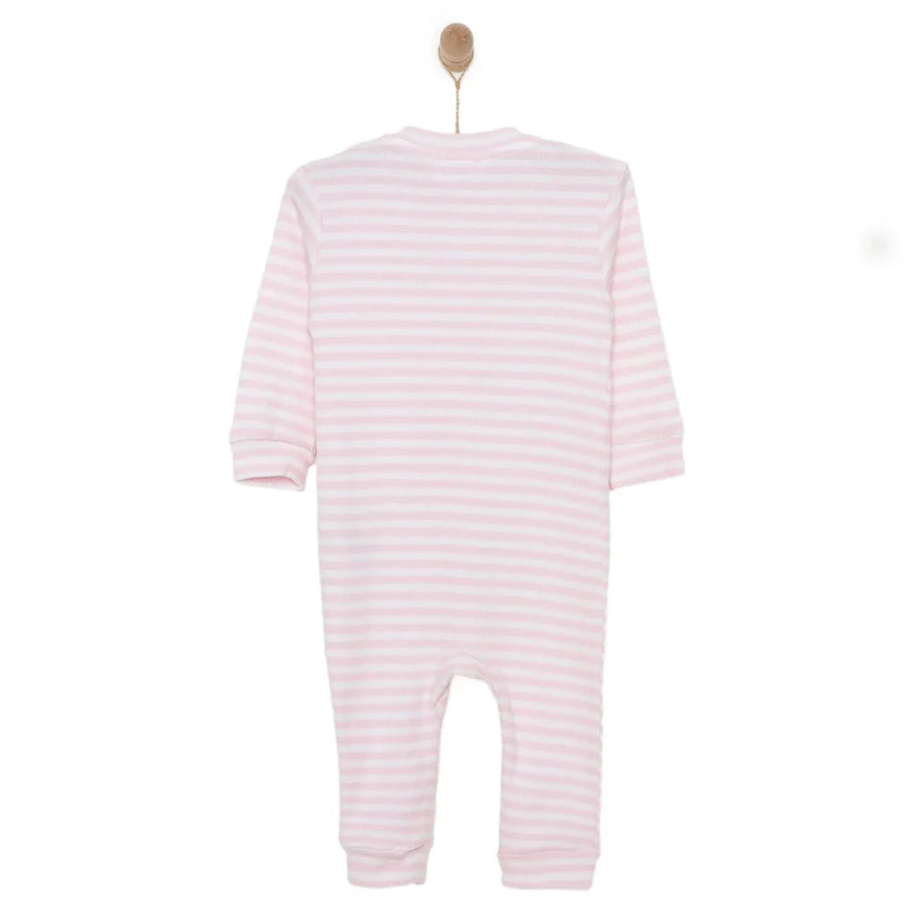 HelloBaby Newborn Footless Jumpsuit - Pink