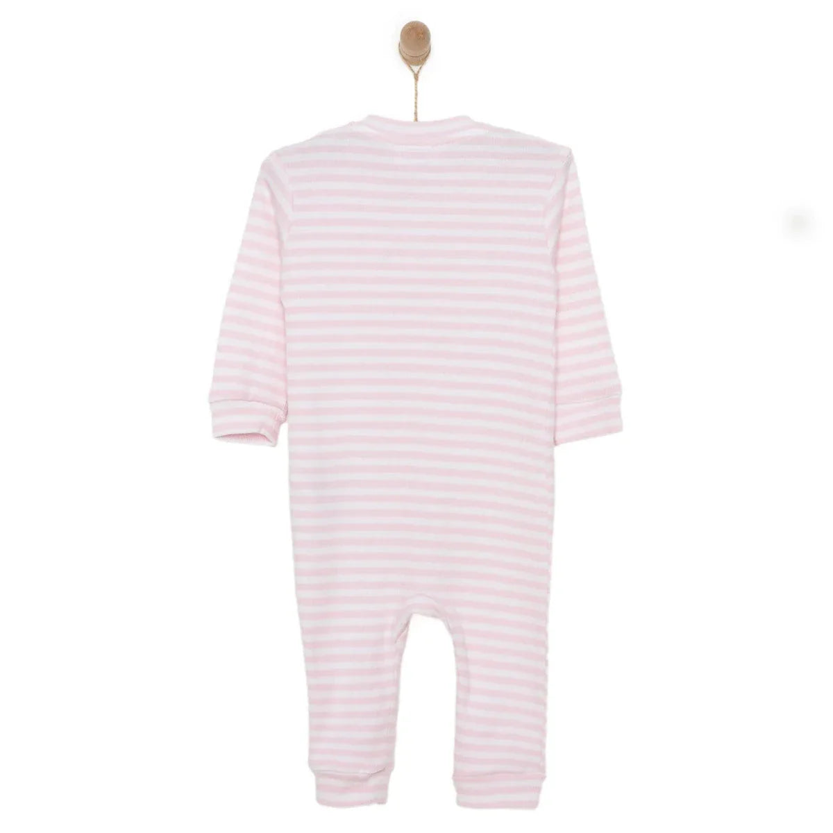 HelloBaby Newborn Footless Jumpsuit - Pink