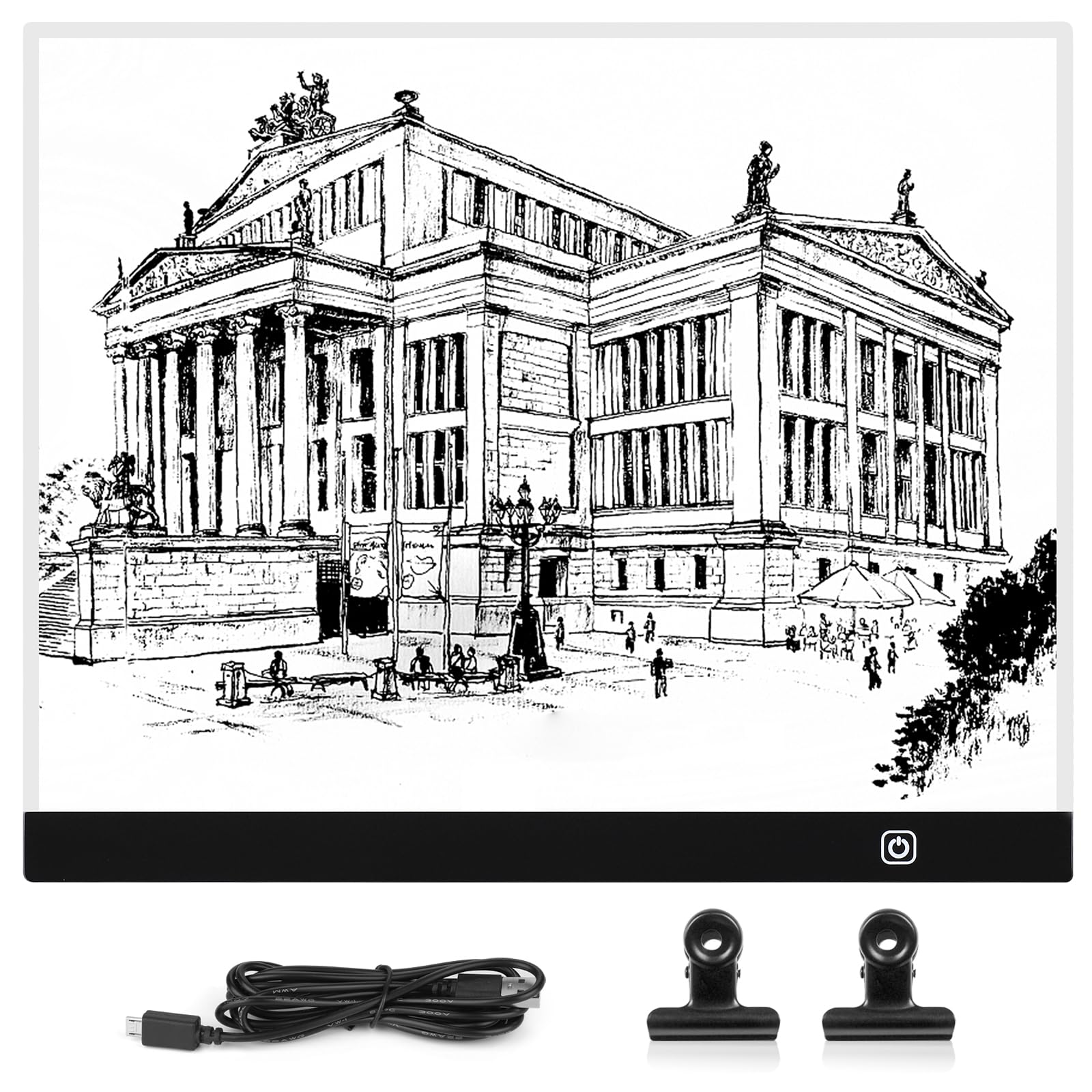 Mardiko A3 LED Light Pad – Ultra-Thin Tracing Light Box for Diamond Painting