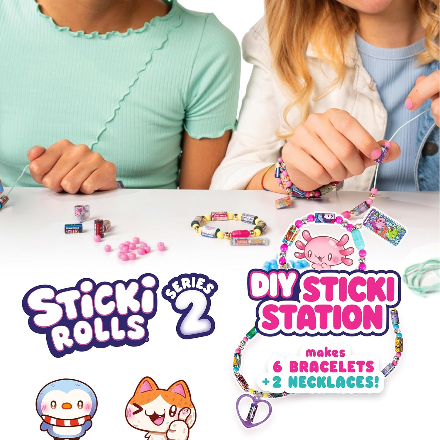 Snaps Sticki Rolls Sticki Station S2 – DIY Kawaii Sticker Jewelry Kit