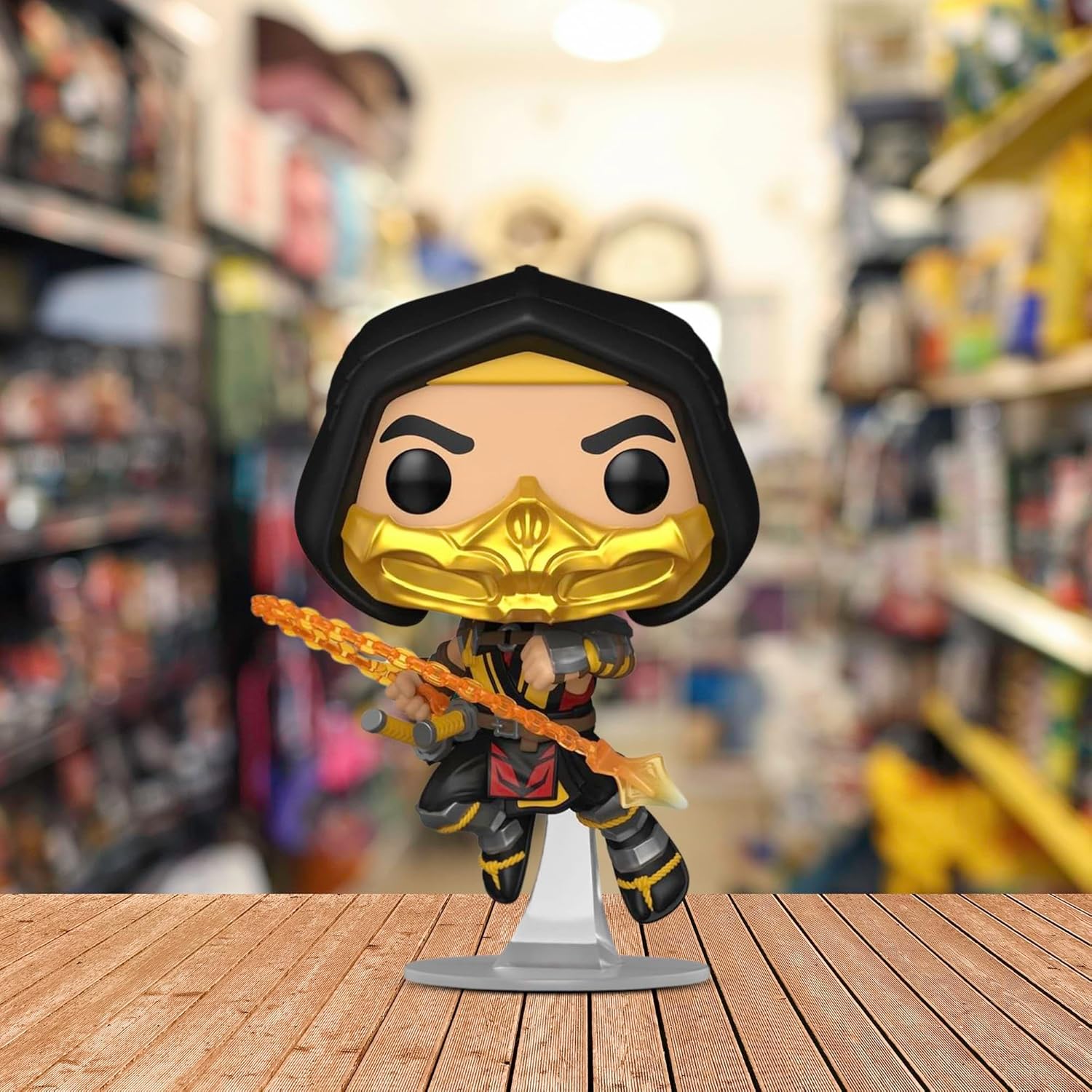 Funko Pop! Games: Mortal Kombat 11 Scorpion Fatality Vinyl Figure