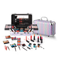 Hot Sugar 27-Piece Makeup Kit | All-in-One Cosmetic Set with Train Case