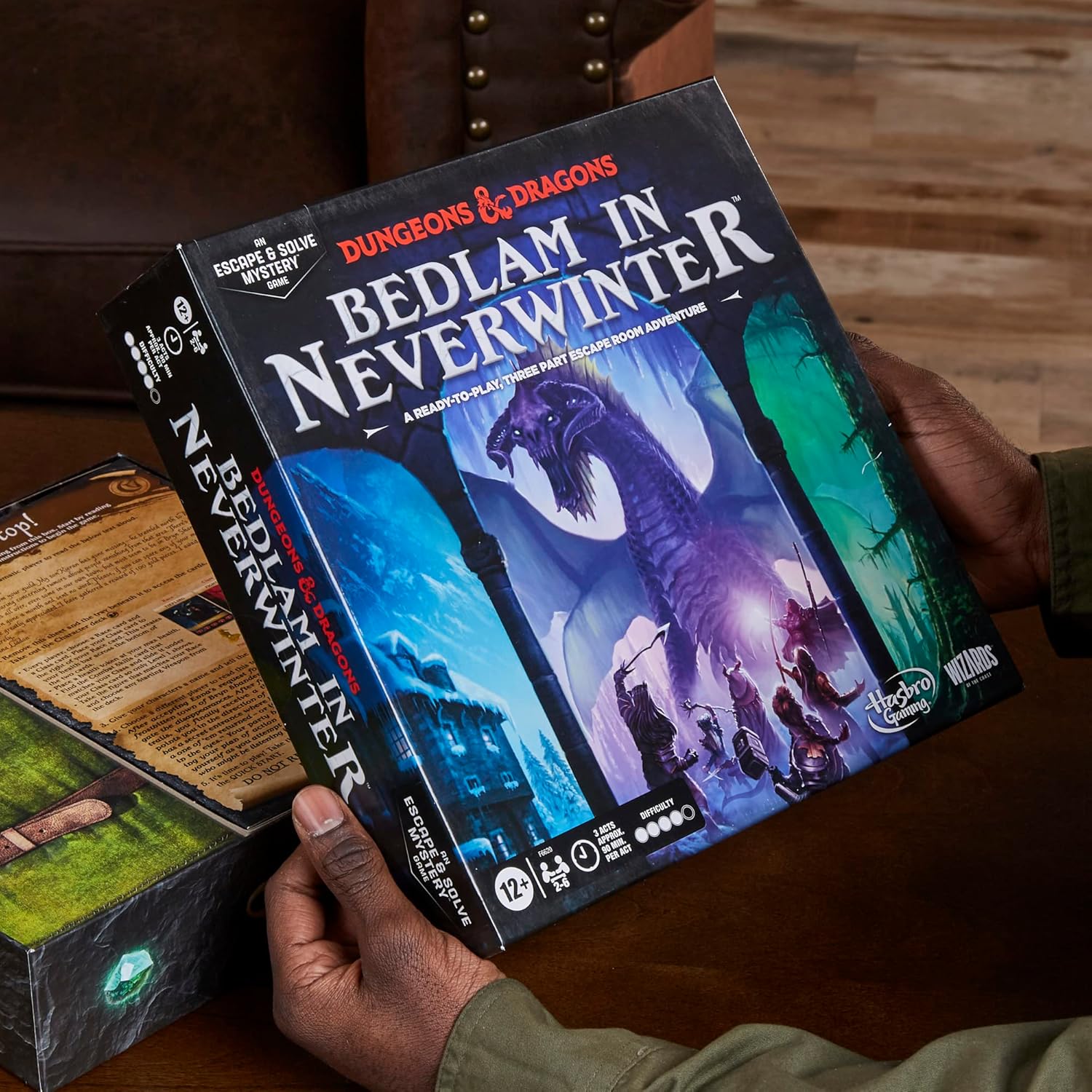 Dungeons & Dragons: Bedlam in Neverwinter Escape Room Board Game
