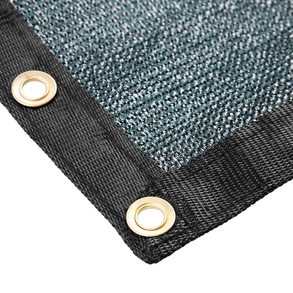Sunnyglade Privacy Fence Screen - 6 x 50 ft HDPE Garden Mesh, Green