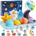 vamei Kids Bath Bombs with Surprise Space Toys – 8 Piece Galaxy Gift Set