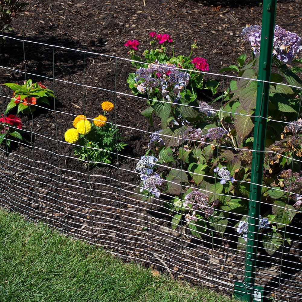 Yardgard 16 Gauge Galvanized Welded Wire Fence - 1/2 x 1 Mesh, 24" x 25'
