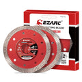 EZARC 115mm Diamond Cutting Discs for Porcelain and Tile | 2-Pack