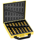 TOPEC 108pc HSS-Titanium Drill Bit Set for Metal & Wood | 1.5-10mm