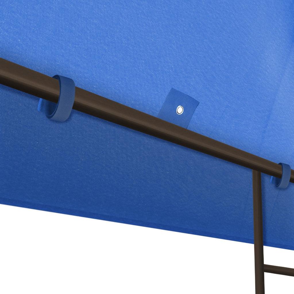 BenefitUSA 10x10 Gazebo Canopy Replacement - UV Protection, Blue