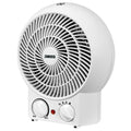 Zanussi ZFH1001 Portable Fan Heater | 2000W Upright Electric Heater – White