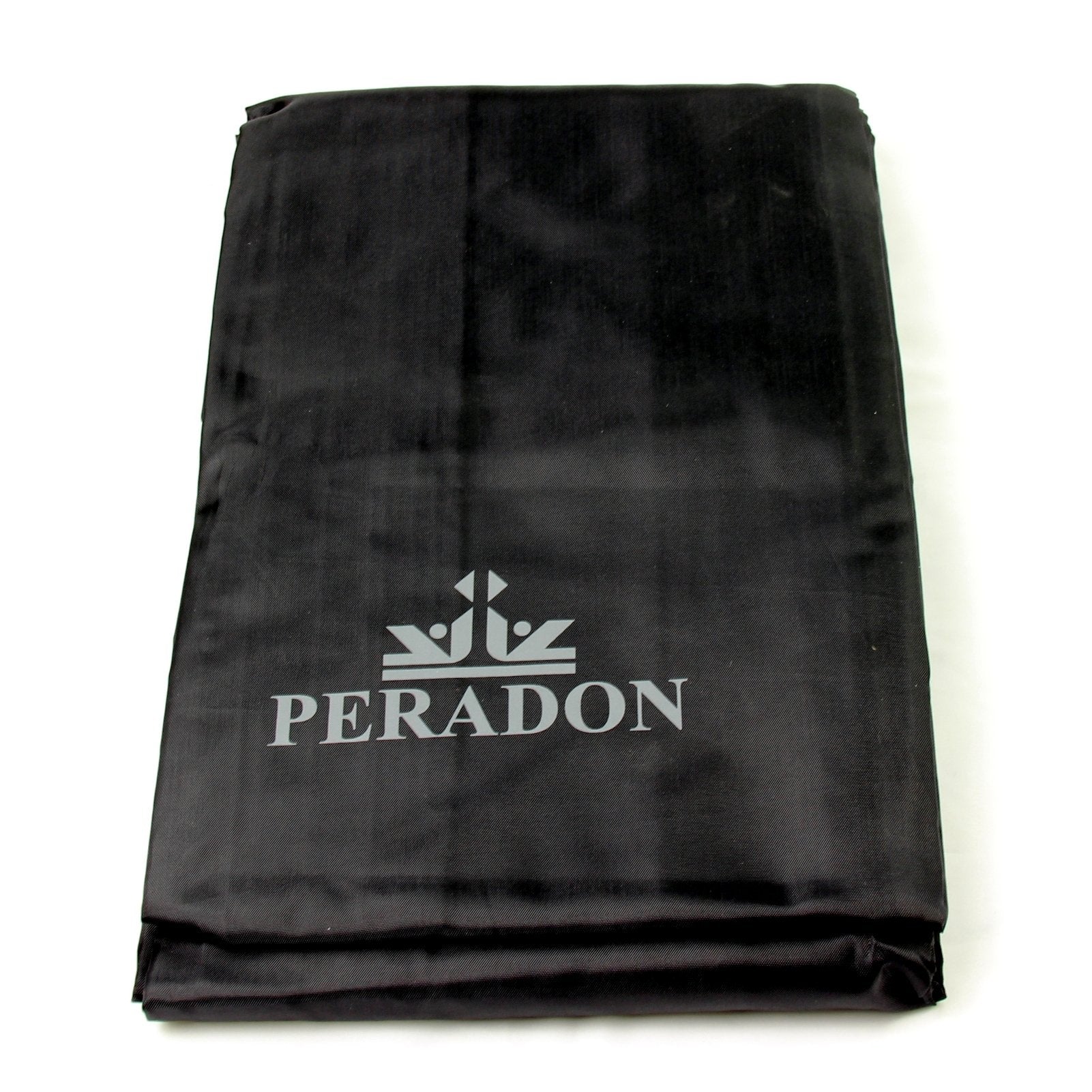 Peradon 12ft Snooker Table Dust Cover – Fitted Black Furniture Protector