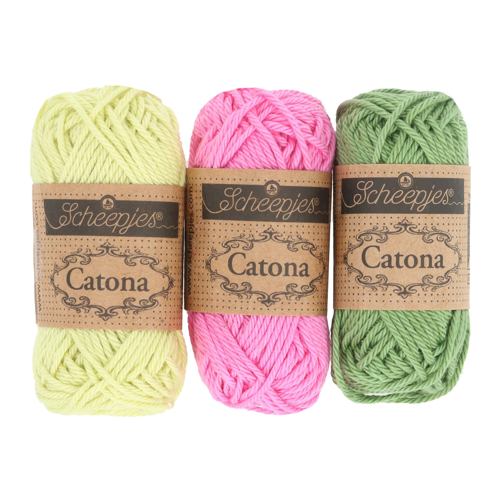 Scheepjes Catona Colour Pack – 109 Mercerized Cotton Yarn Balls