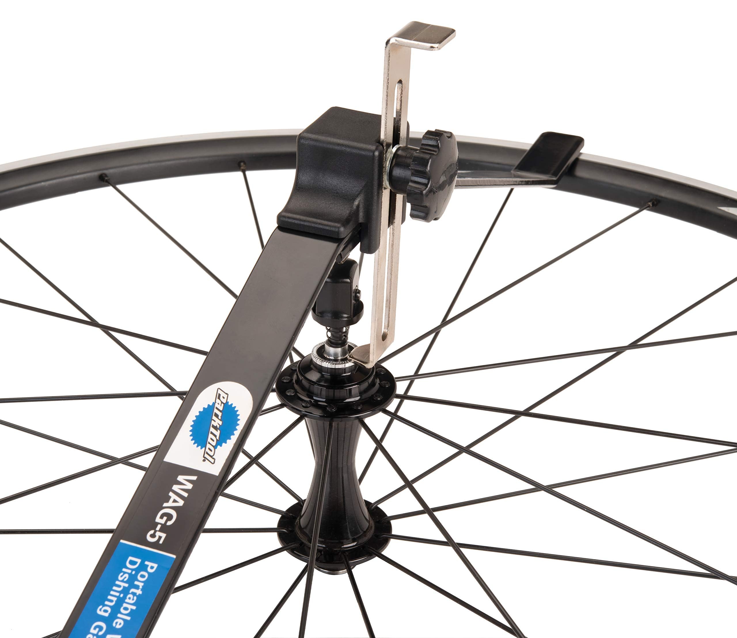 Park Tool WAG-5 Portable Wheel Dishing Tool – Fits 24-29 Inch Wheels