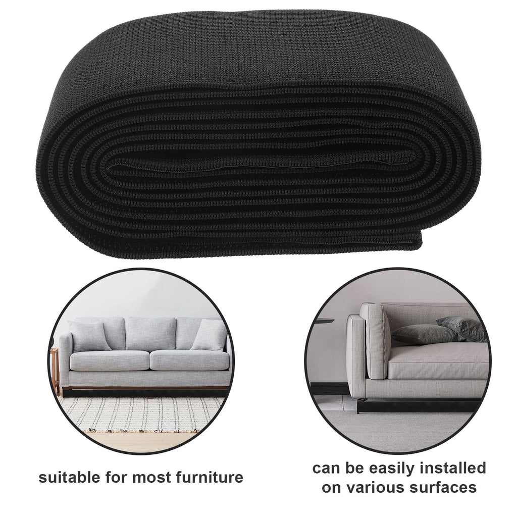 Cabilock Blockers for Under Sofa and Bed, Adjustable Under Sofa Blocker Gap Bumper to Keep Pet Things from Going Sliding Under Couch Furniture - image 3