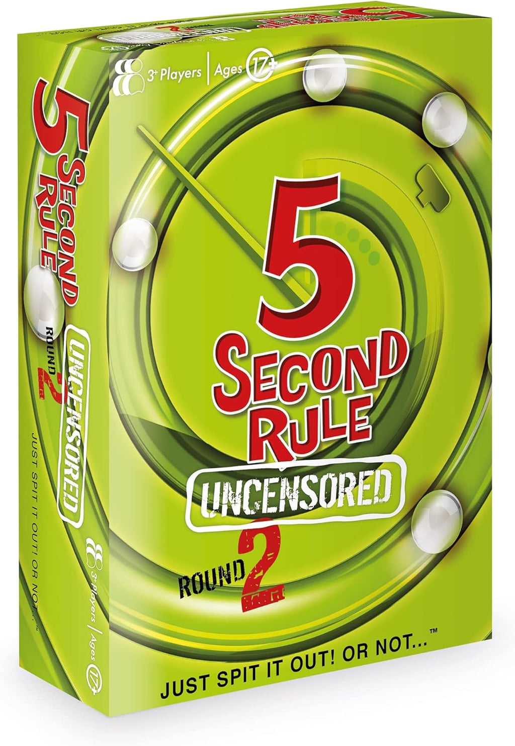 5 Second Rule Uncensored Round 2 – Adult Party Card Game by Snaps
