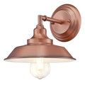 Westinghouse Iron Hill Industrial Wall Fixture – Washed Copper Finish