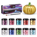 LET'S RESIN Chrome Powder | 10 Color Metallic Mirror & Holographic Pigment