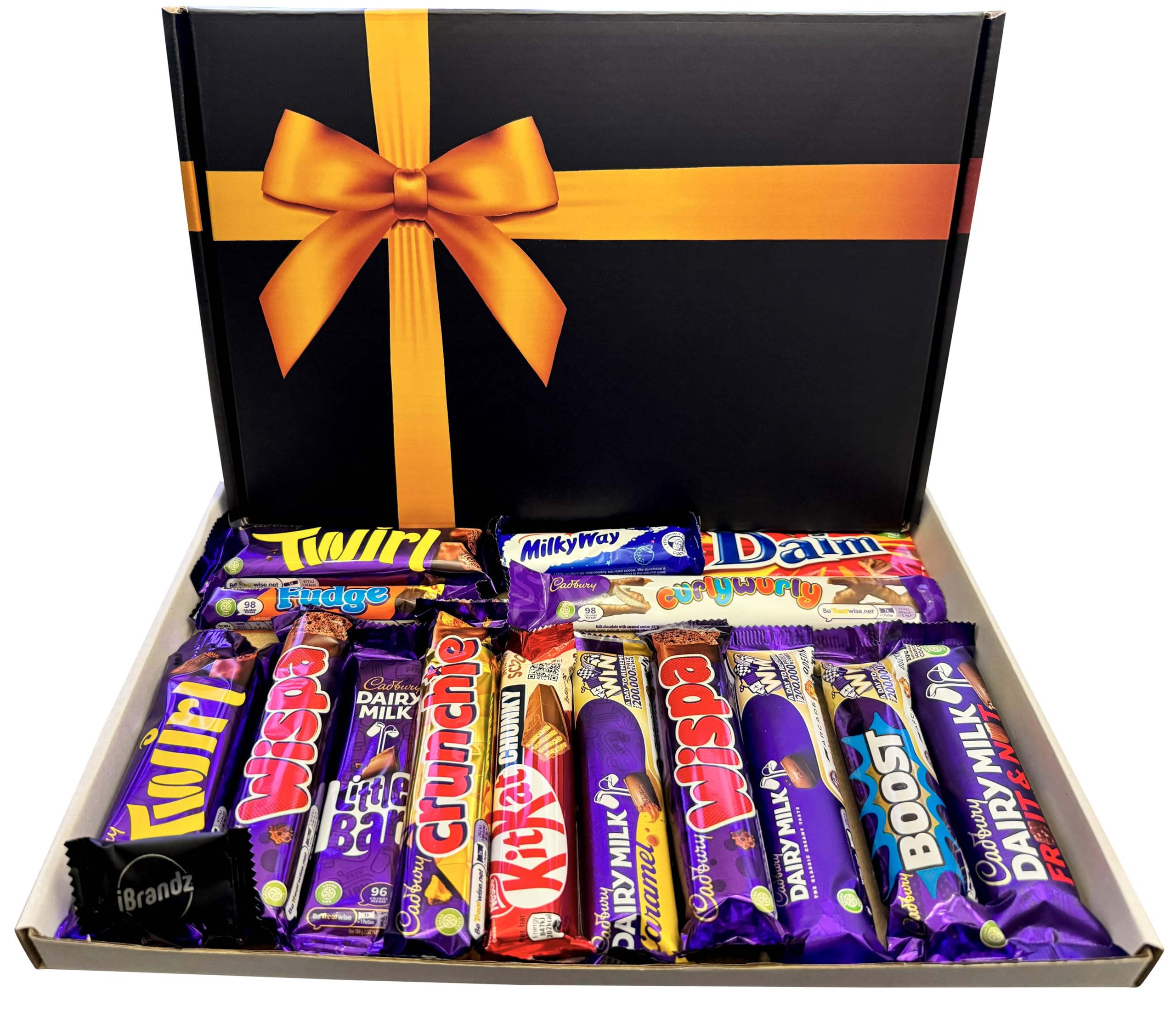 Chocolate Gift Box – 15 Full Size Bars Selection Hamper
