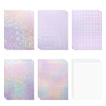 VINYL FROG Holographic Sticker Paper | 30 A4 Waterproof Laminate Sheets