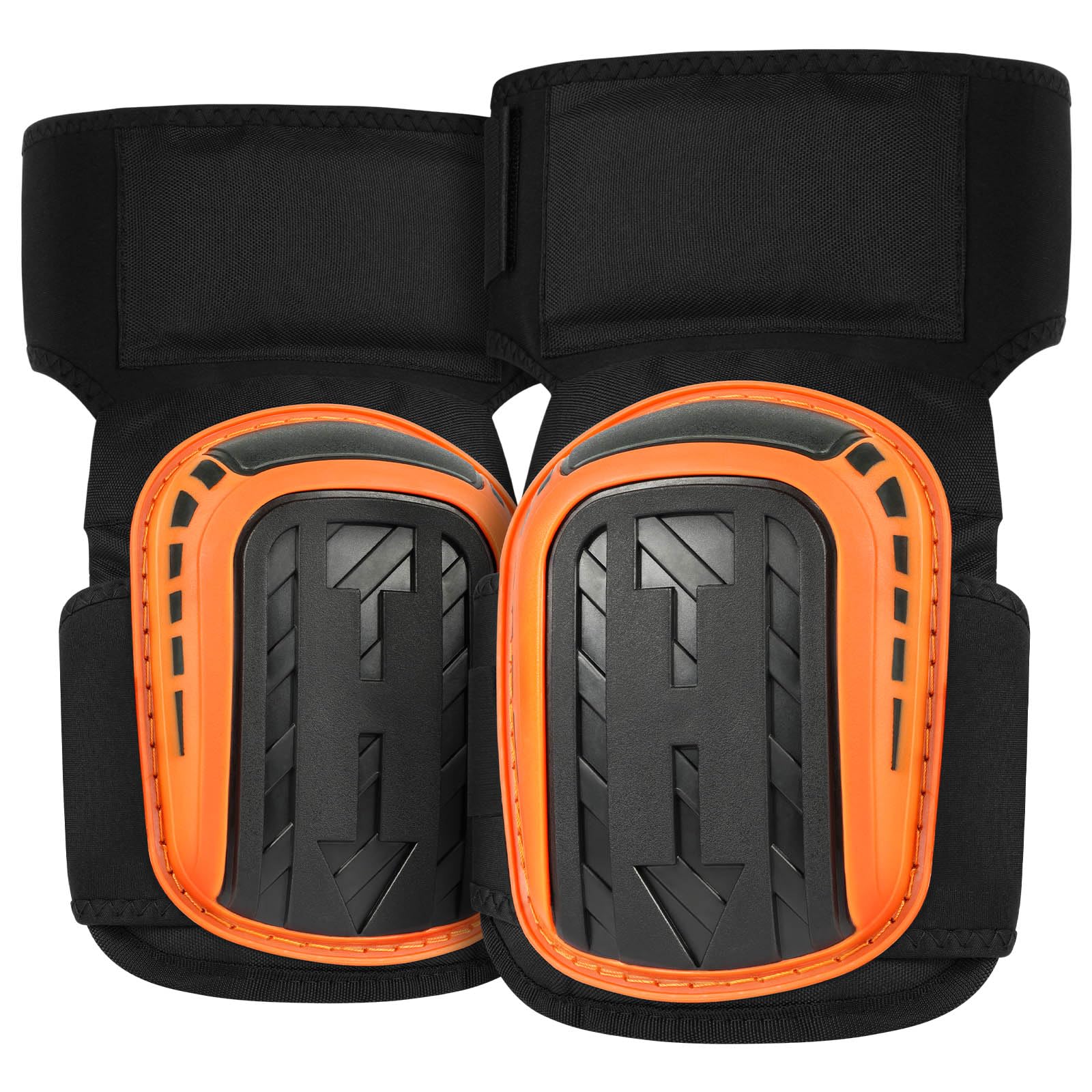flintronic Heavy Duty Gel Knee Pads – Professional Anti-Slip Straps