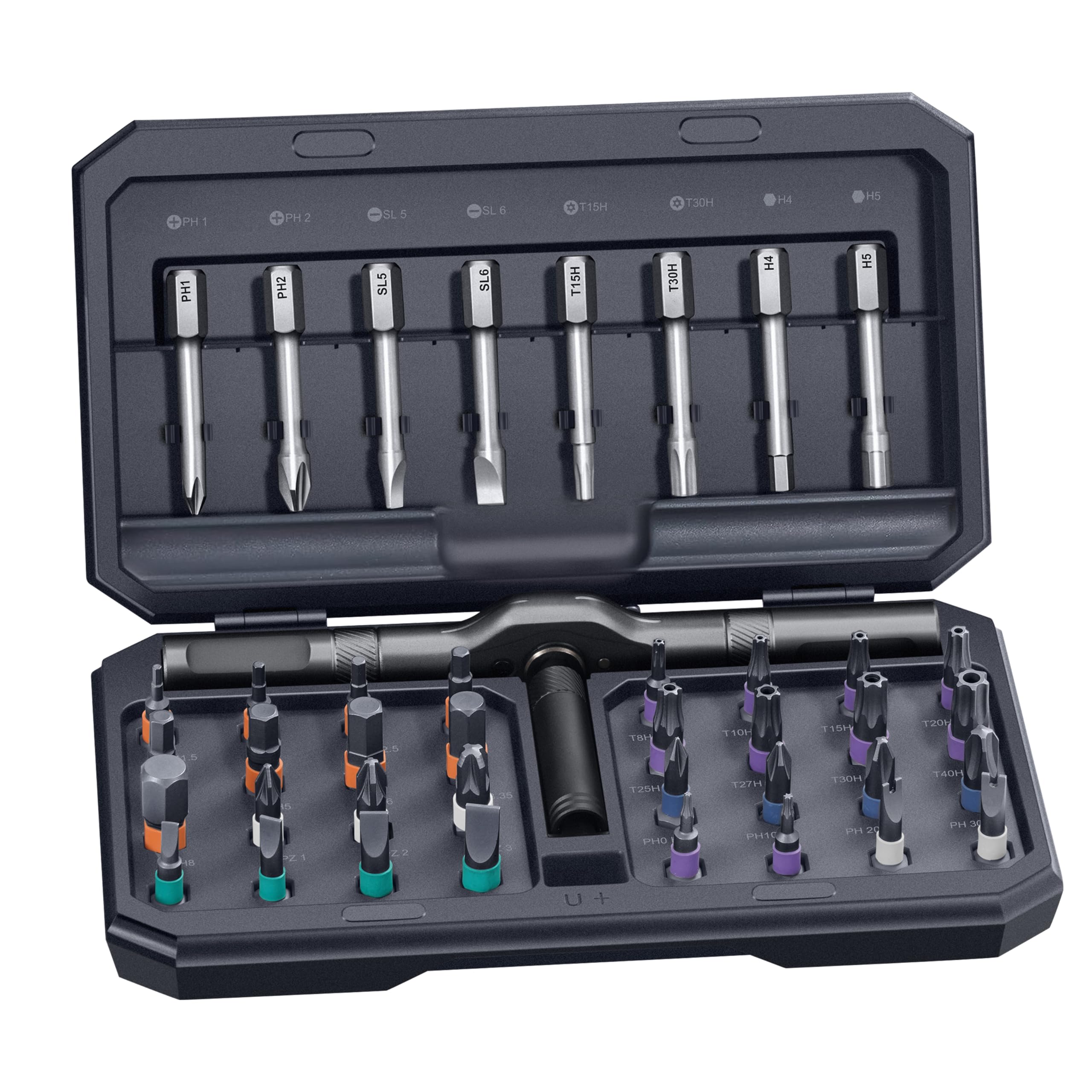 Jolof Store 42-in-1 Magnetic Ratcheting Screwdriver Set with Case