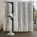 Jolof Store Rustic Sheep Shower Curtain | Waterproof Polyester Bathroom Decor