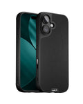 Mous iPhone 17 Case | MagSafe Black Leather Limitless Protective Cover