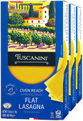 Tuscanini Oven Ready Italian Lasagna Sheets - Durum Wheat (Pack of 3)