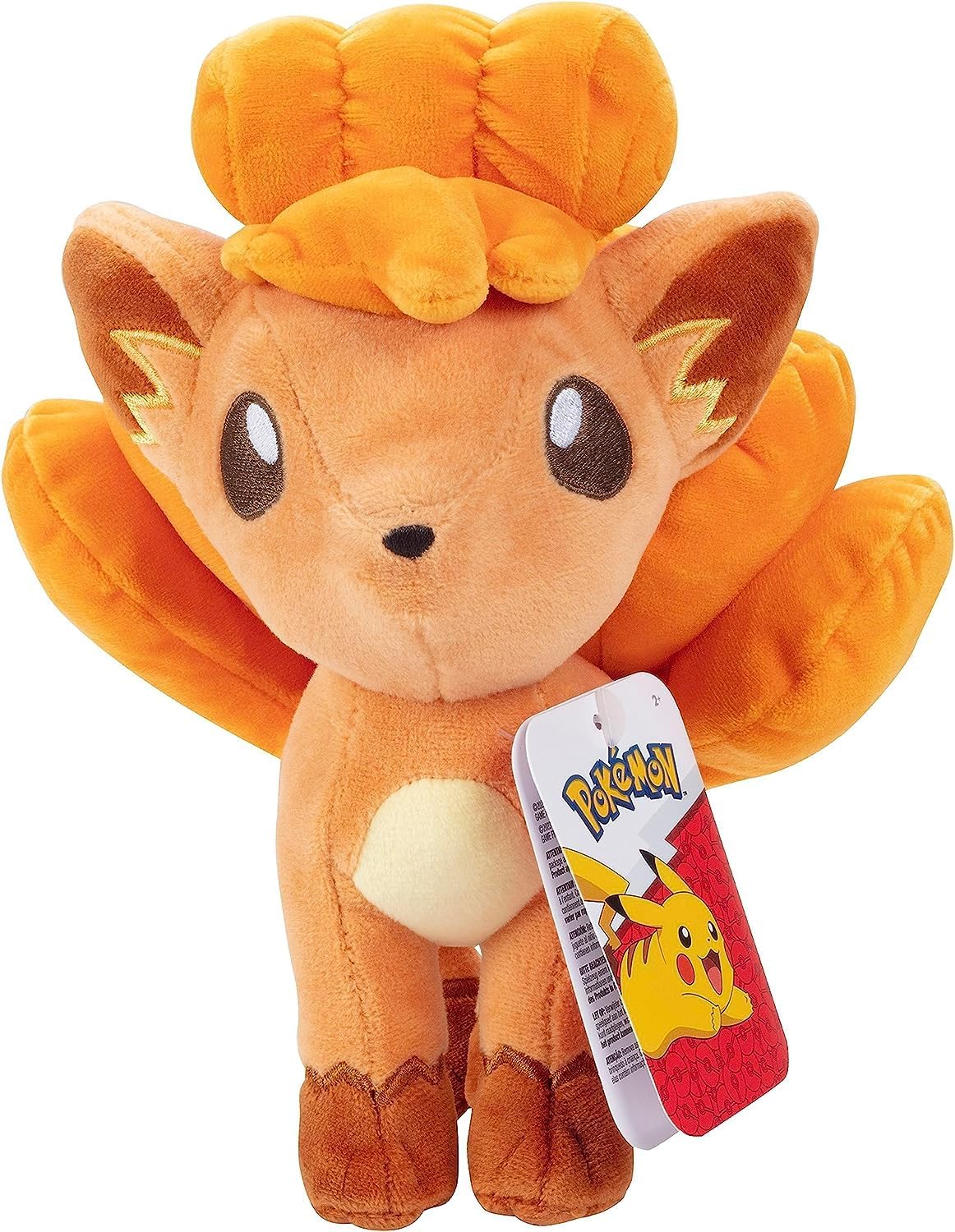 Pokémon Vulpix Plush – 8-Inch Officially Licensed Jazwares Soft Toy