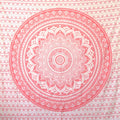 MOMOMUS XXL Anti-Sand Beach Towel – Pink Mandala Picnic Blanket