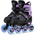 Jolof Store Kids Inline Skates | Adjustable Roller Skates with Light Up Wheels