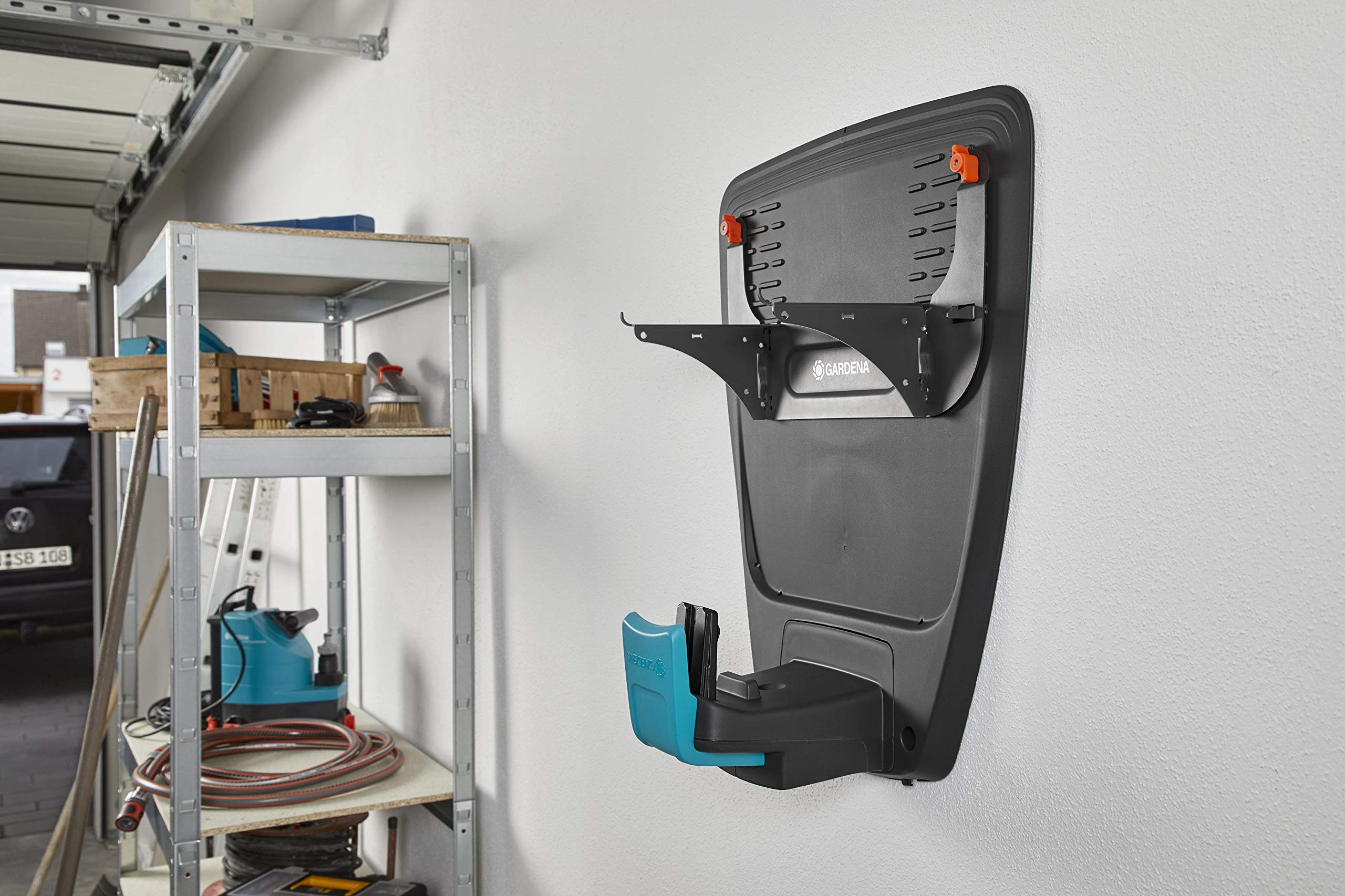 Gardena Wall Hanger for SILENO Minimo, City & Life - Metal Storage