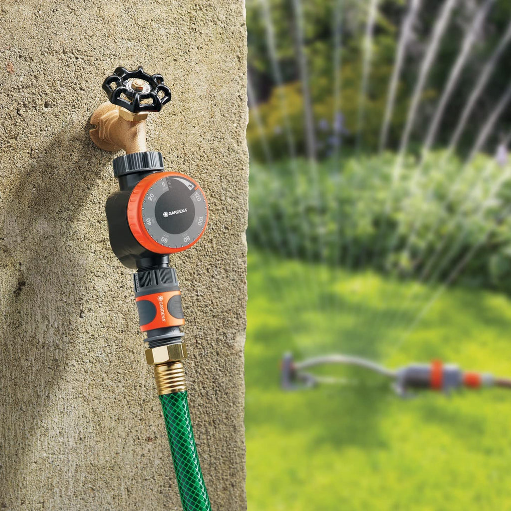 Gardena Water Timer with Flow Control – Automatic Garden Tap Timer