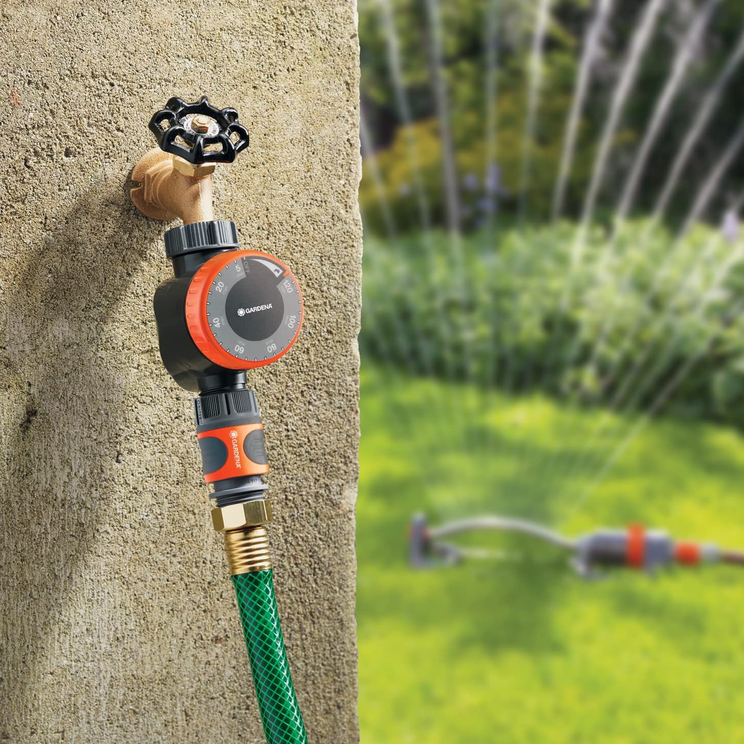 Gardena Water Timer with Flow Control – Automatic Garden Tap Timer