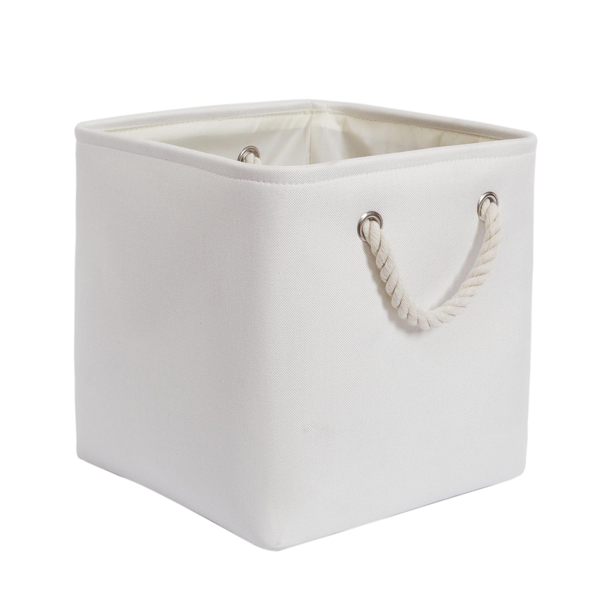 ICEMOR 28x28x28cm Cube Storage Boxes,6-piece set of large Kallax Boxen with handles,Foldable Storage Cube - image 2