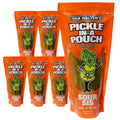 Van Holten's Sour Sis Pickle-In-A-Pouch – Sour Dill Pickle Snack (6 Pack)