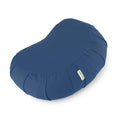 Basaho Crescent Zafu Meditation Cushion | Organic Cotton | Dusty Blue