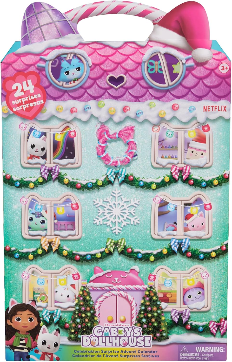Gabby’s Dollhouse Advent Calendar – 24 Surprise Toys & Figures