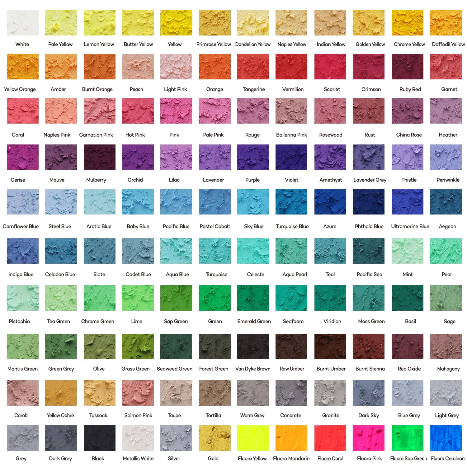 Mont Marte Signature Oil Pastels - 120 Vibrant Colors for Art & Craft