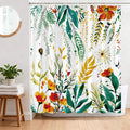 BREASOME Bohemian Floral Shower Curtain | Waterproof Polyester Fabric – 180x180cm