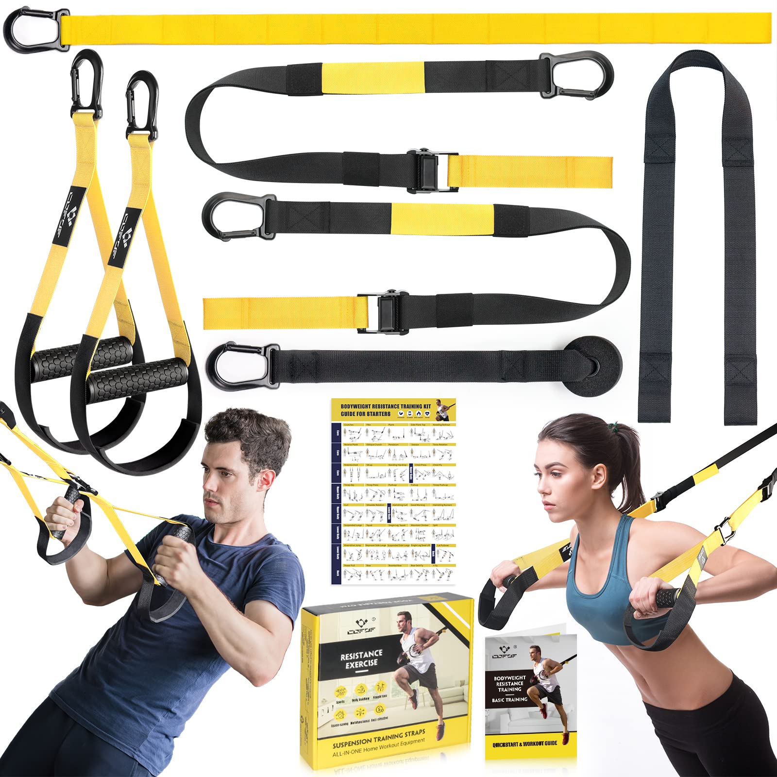 Suspension Trainer Set | Full Body Resistance Straps