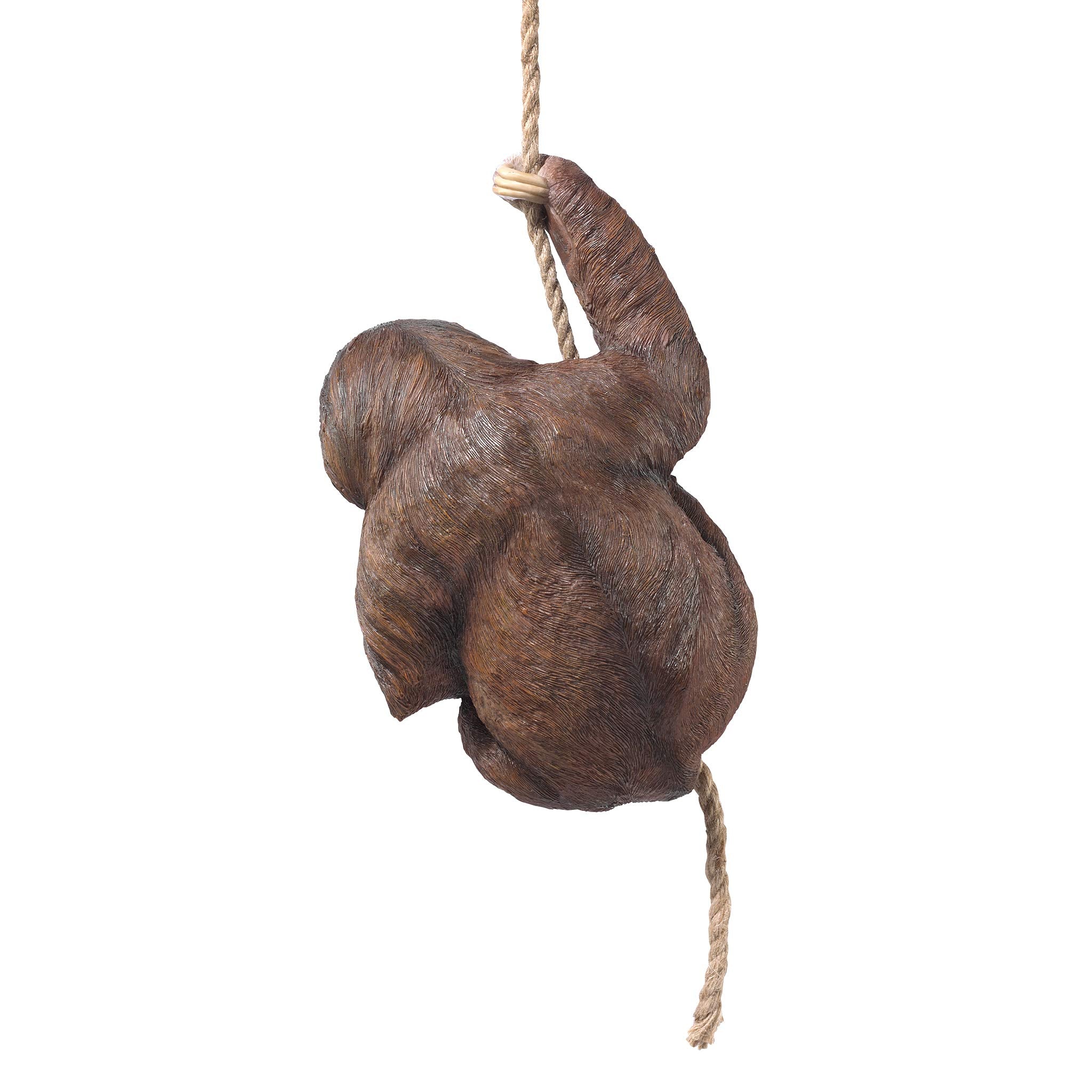 Design Toscano Hanging Sloth Statue – Hand-Painted Resin Garden Decor