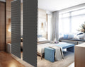 YourCasa Hanging Room Divider | Translucent Privacy Screen – 118x240cm