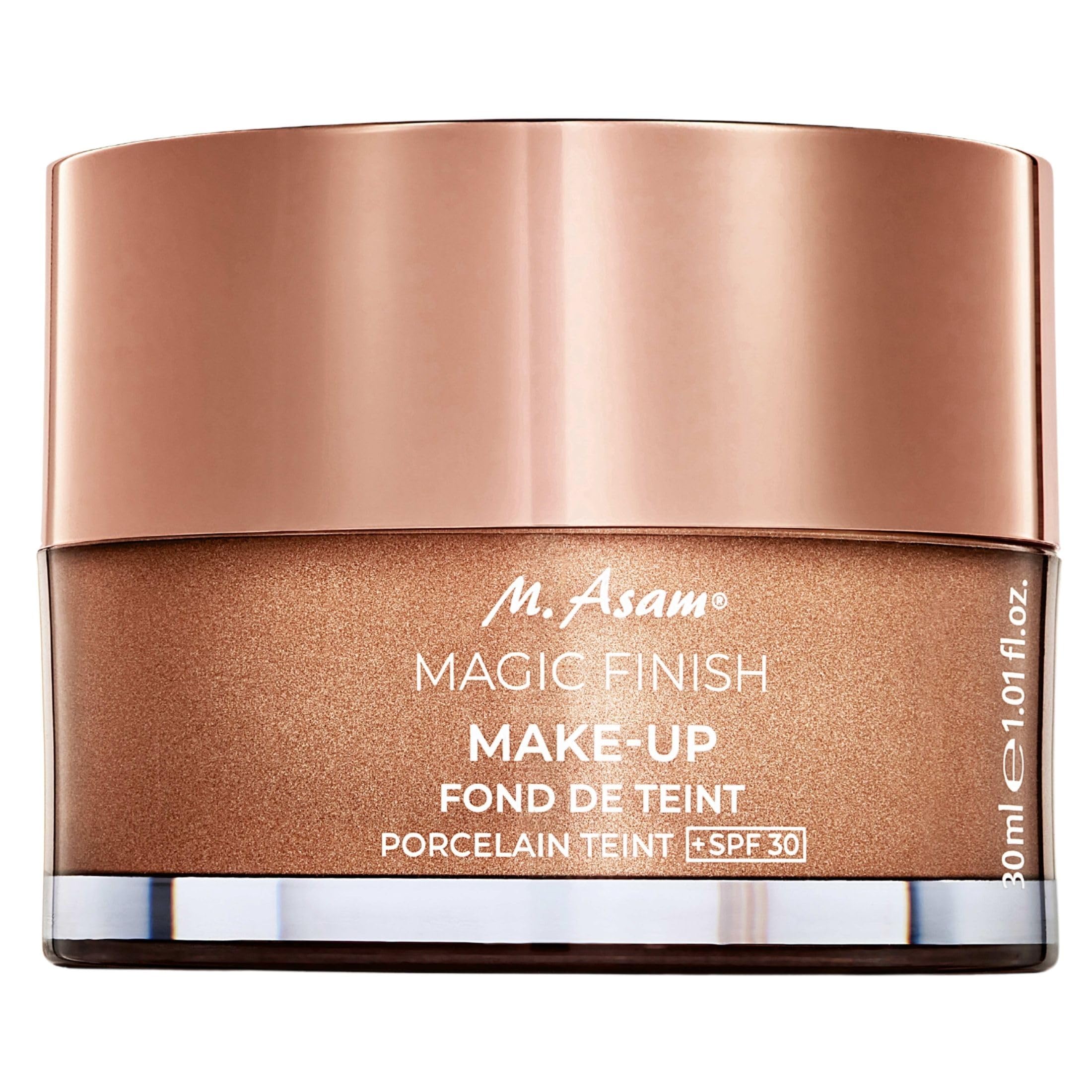 M. Asam Magic Finish Porcelain 4in1 Make-Up Mousse Foundation – 1.01 oz