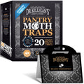 Dr. Killigan's Pantry Moth Traps | Non-Toxic Pheromone Glue Traps - 20 Pack