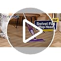 SEVENMAX Spray Mop for Floor Cleaning | Microfiber Wet Dry Mop with 3 Pads