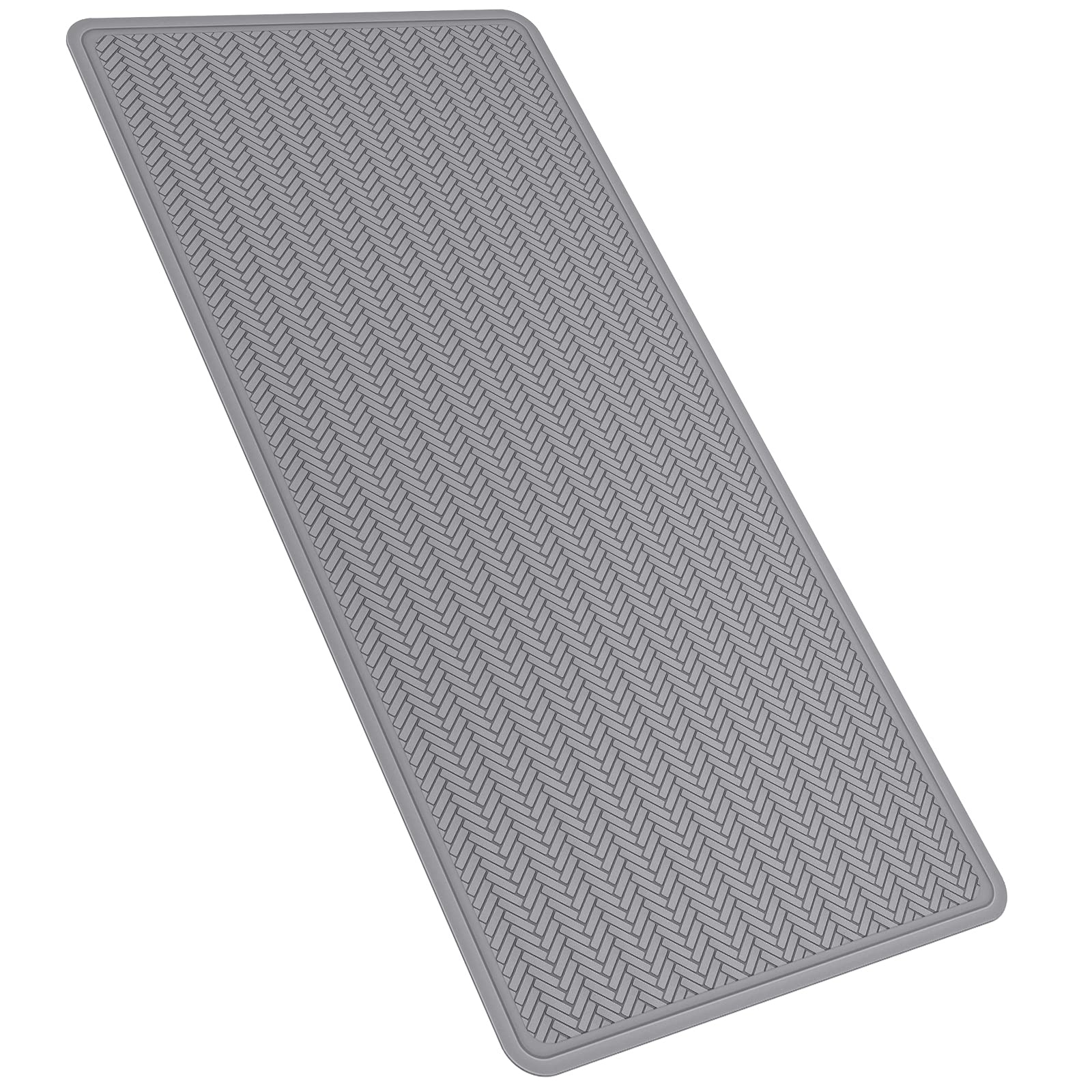 OTHWAY Non-Slip Rubber Bathtub Mat | 40x70cm Soft Shower Mat with Suction Cups