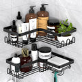 Kegii Corner Shower Caddy – 2 Pack Adhesive Stainless Steel Shelf
