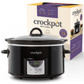 Crockpot Digital Slow Cooker | 3.5L Programmable Timer | Black CSC113