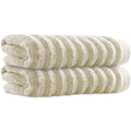 Towelogy Bamboo Hand Towels 2-Pack | Soft Absorbent 50x80cm Ivory Towels